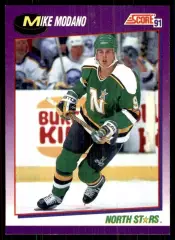 1991-92 Score American #247 Mike Modano