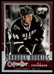 2008-09 O-Pee-Chee #540 B.J. Crombeen RC