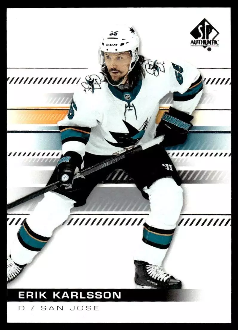 2019-20 SP Authentic #81 Erik Karlsson