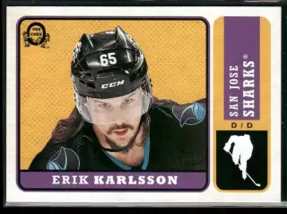 2018-19 O-Pee-Chee Retro #610 Erik Karlsson