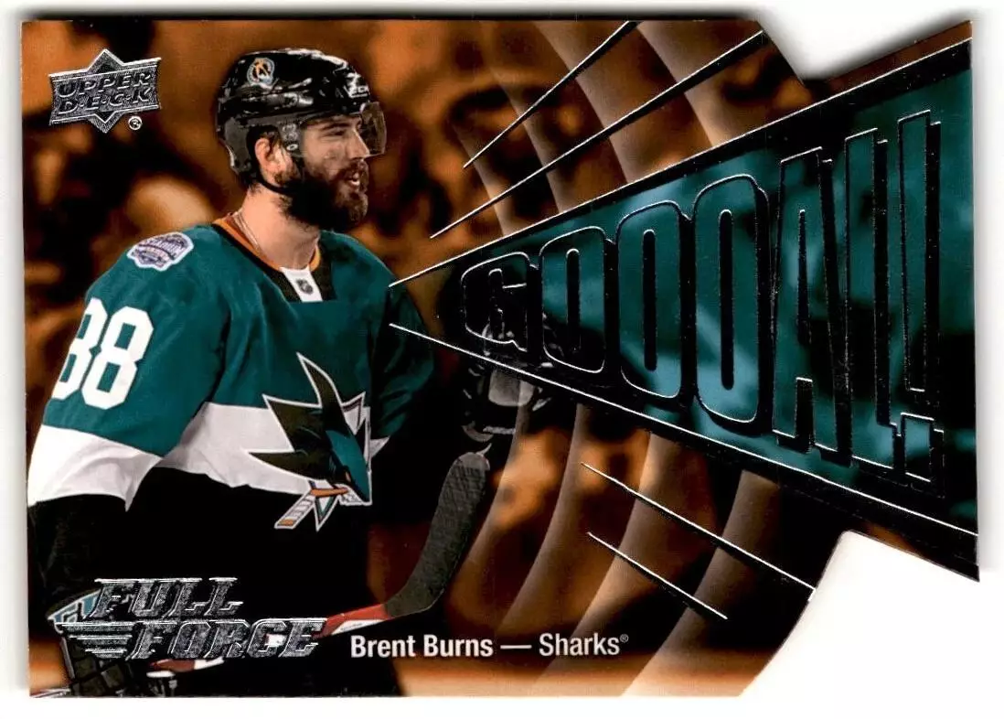 2015-16 Upper Deck Full Force Goooal #GBB Brent Burns