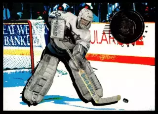 1995-96 Parkhurst International Goal Patrol #10 Arturs Irbe