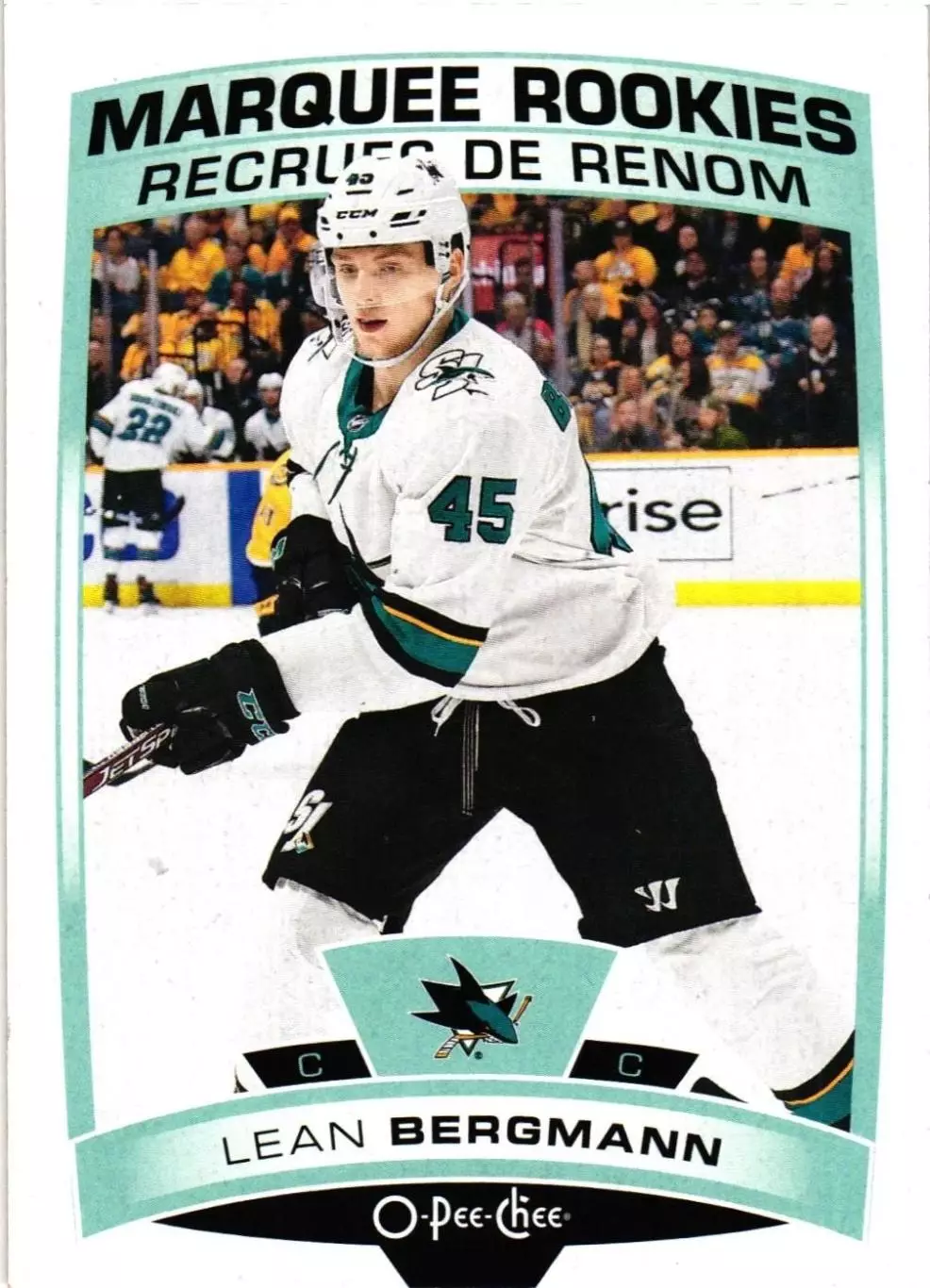 2019-20 O-Pee-Chee #648 Lean Bergmann RC
