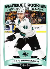 2019-20 O-Pee-Chee #648 Lean Bergmann RC