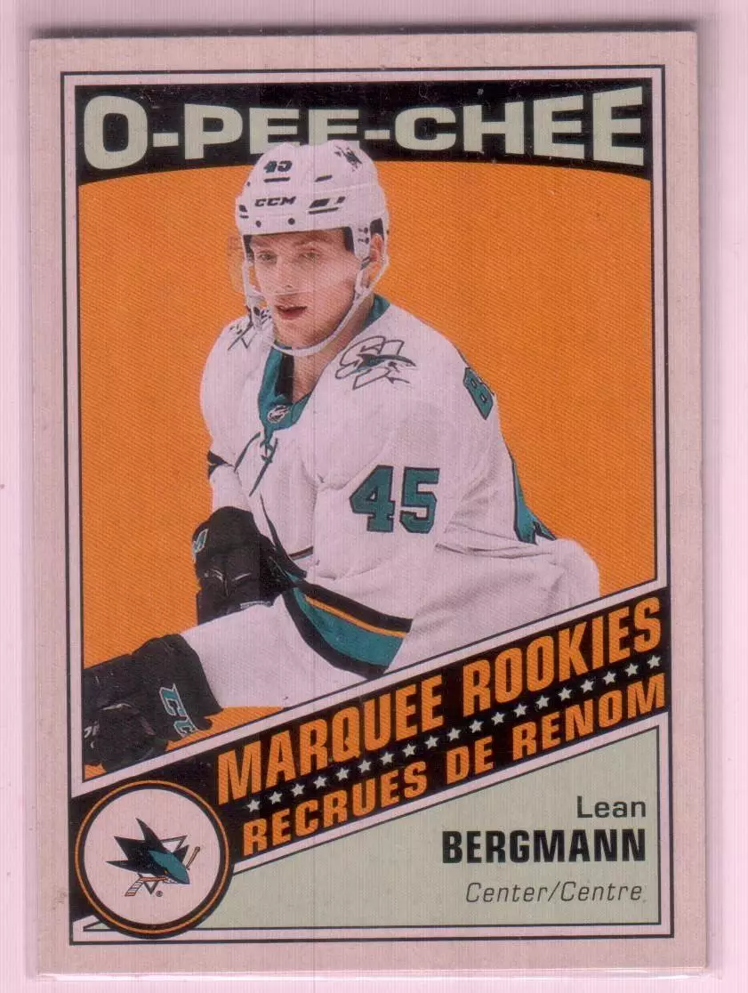 2019-20 O-Pee-Chee Retro #648 Lean Bergmann