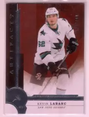 2016-17 Artifacts #204 Kevin Labanc RC 339\799