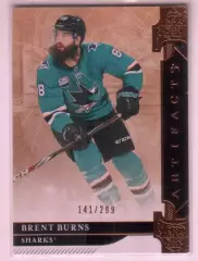2019-20 Artifacts Copper #127 Brent Burns S 141\299
