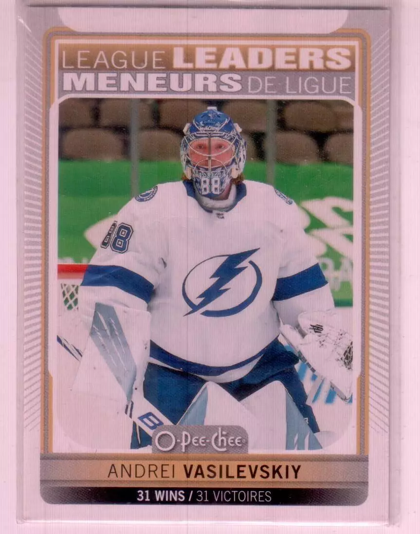 2020-21 O-Pee-Chee #589 Andrei Vasilevskiy LL