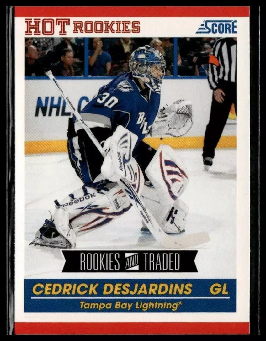 2010-11 Score #644 Cedrick Desjardins RC