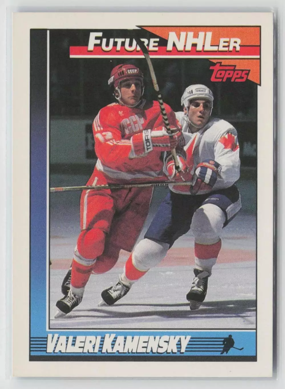 1991-92 Topps #513 Valeri Kamensky RC