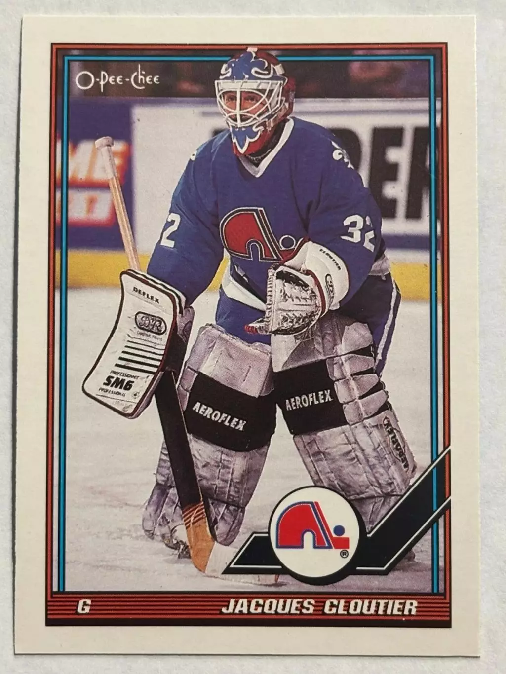 1991-92 O-Pee-Chee #286 Jacques Cloutier