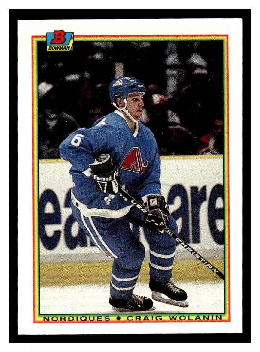 1990-91 Bowman #166 Craig Wolanin RC