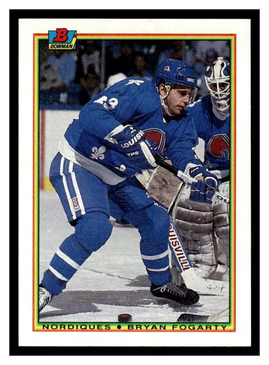 1990-91 Bowman #173 Bryan Fogarty RC