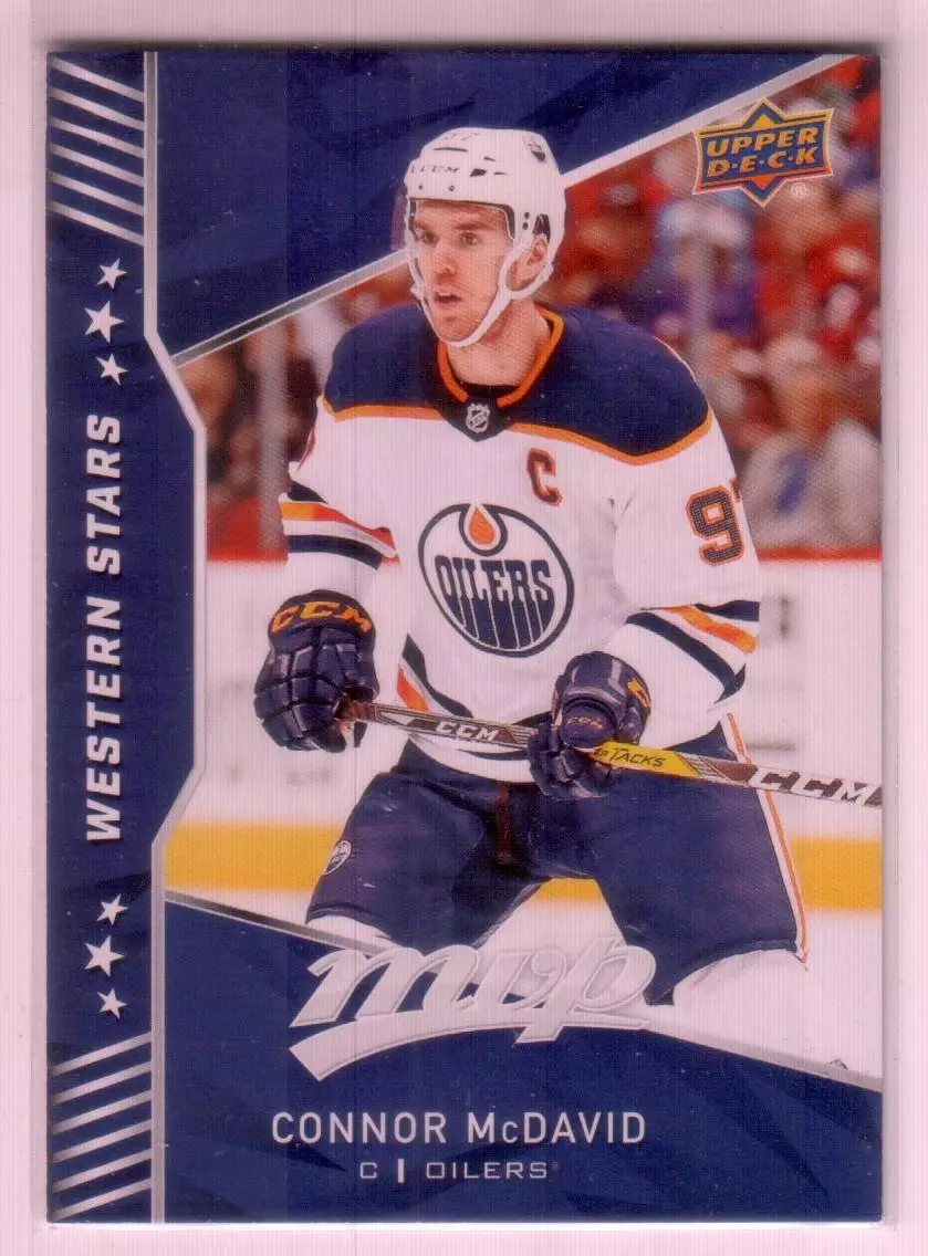 2018-19 Upper Deck MVP Factory Set Western Stars #WS1 Connor McDavid
