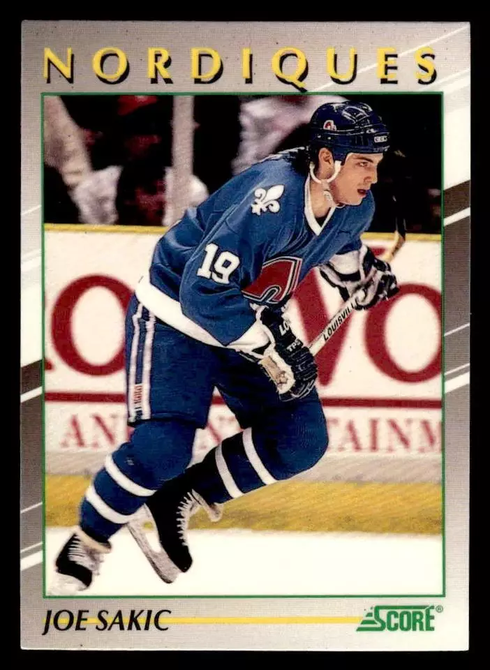 1991-92 Score Young Superstars #20 Joe Sakic