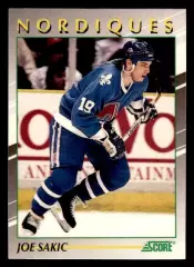 1991-92 Score Young Superstars #20 Joe Sakic