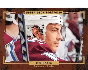 2015-16 Upper Deck Portfolio #189 Joe Sakic