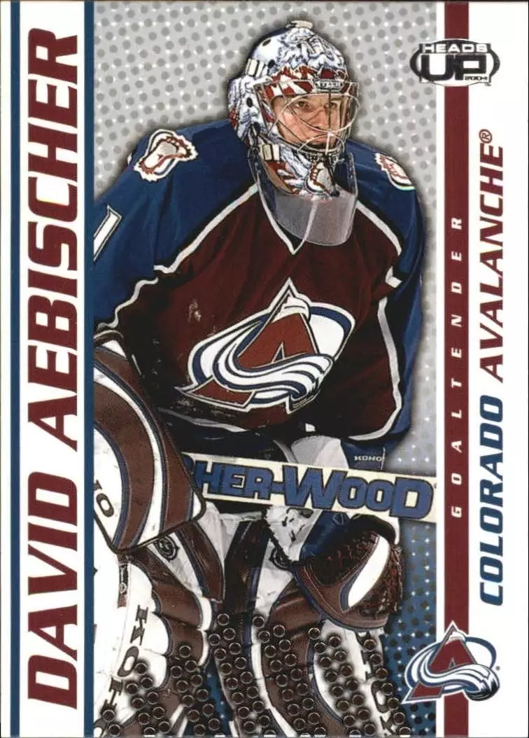 2003-04 Pacific Heads Up #23 David Aebischer