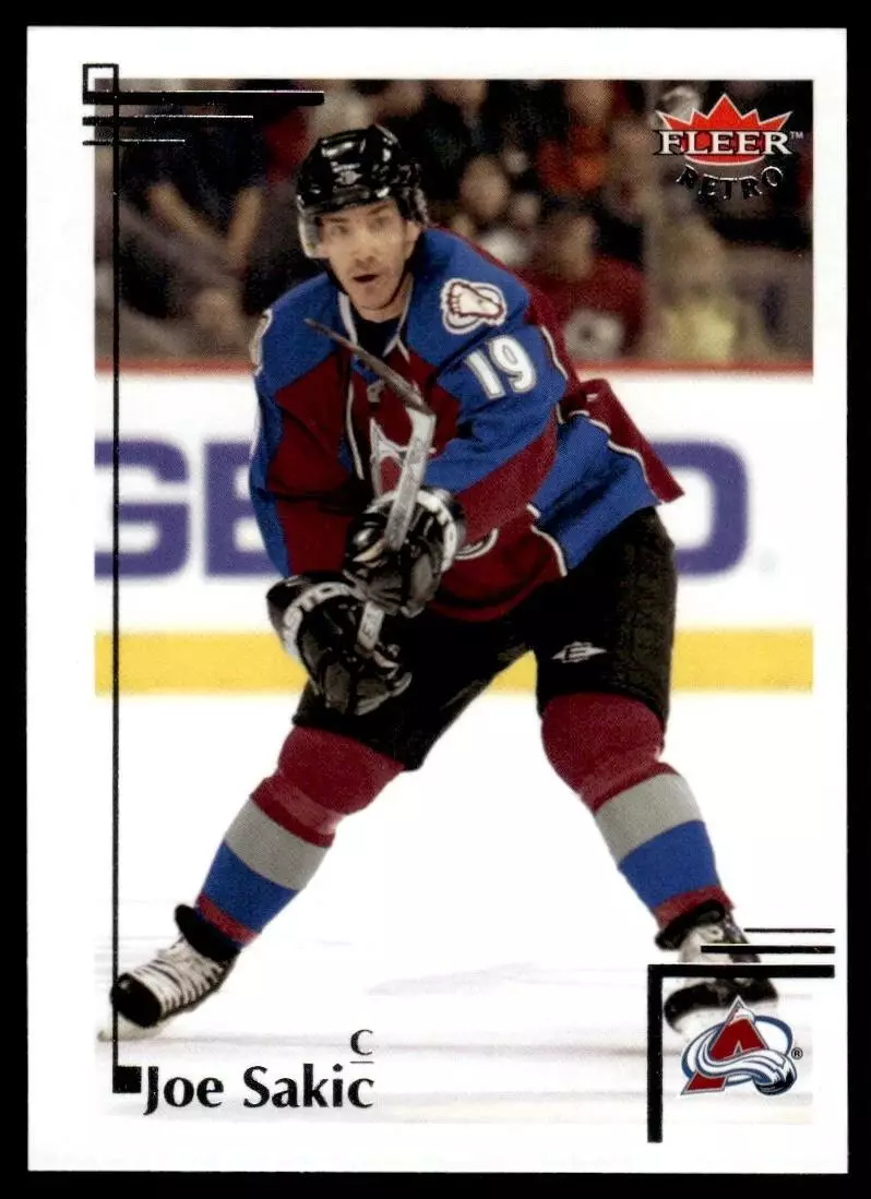 2012-13 Fleer Retro #75 Joe Sakic