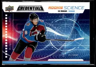 2019-20 Upper Deck Credentials Rookie Science #RS25 Cale Makar