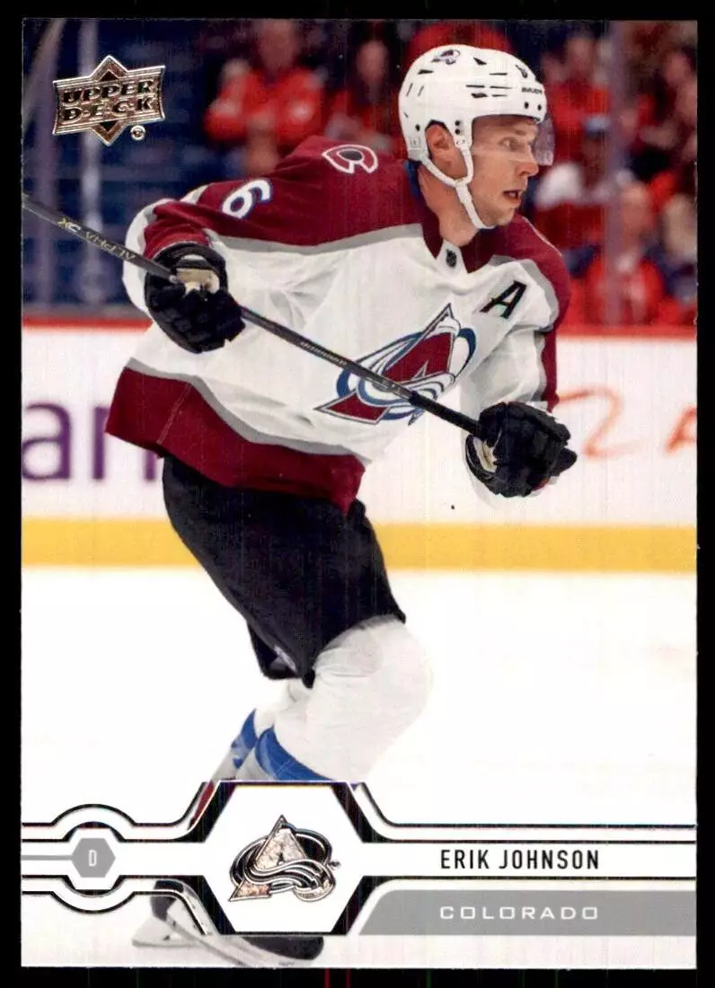 2019-20 Upper Deck #385 Erik Johnson