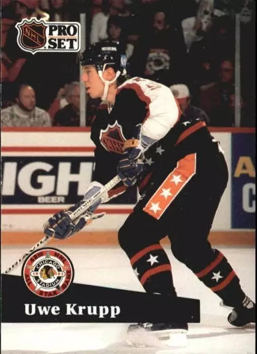 1991-92 Pro Set #301 Uwe Krupp AS