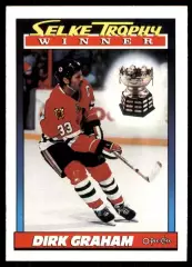 1991-92 O-Pee-Chee #521 Dirk Graham Selke