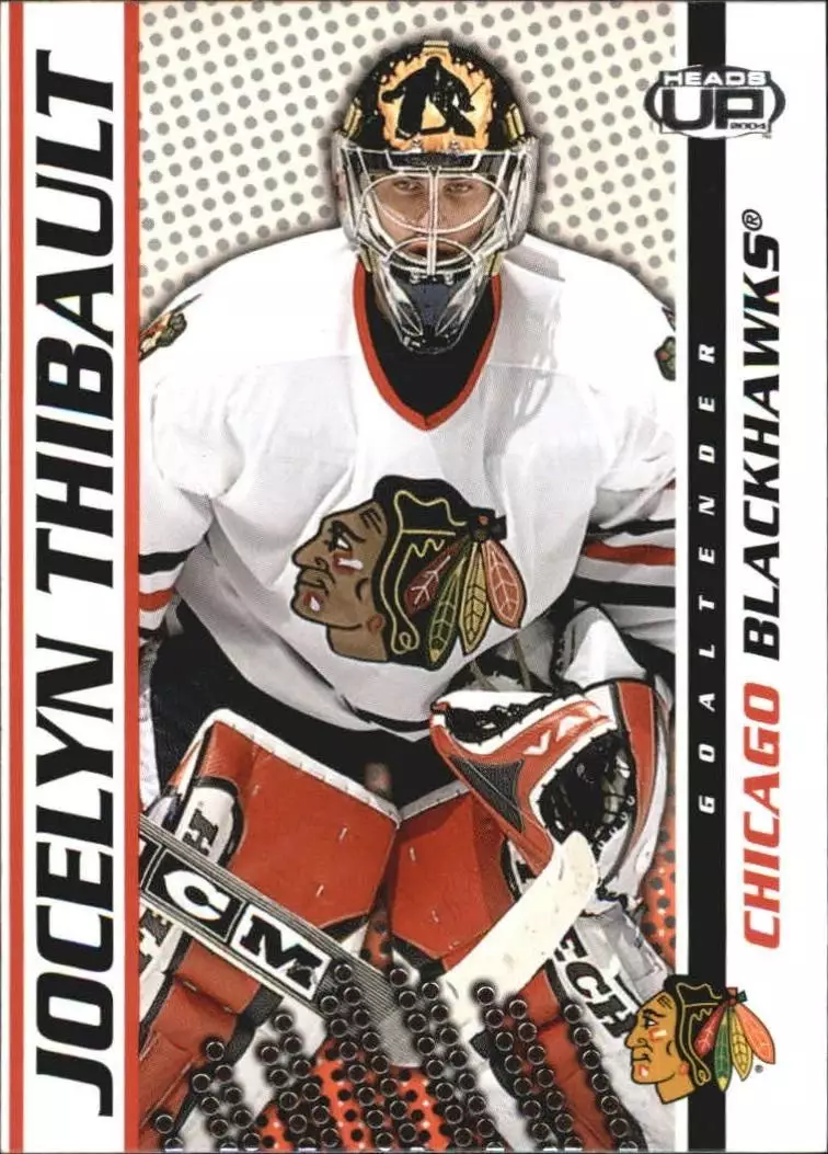 2003-04 Pacific Heads Up #22 Jocelyn Thibault UER