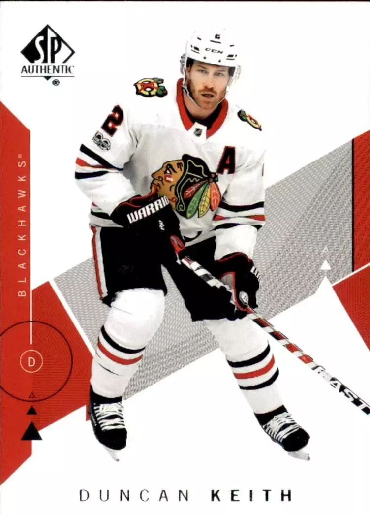 2018-19 SP Authentic #82 Duncan Keith