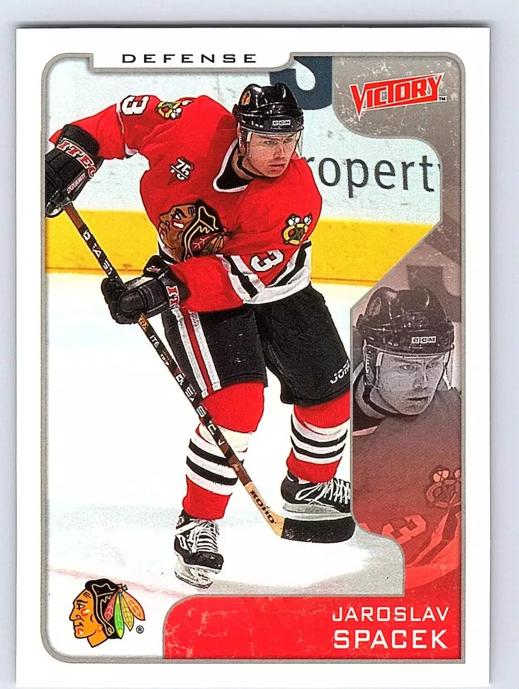 2001-02 Upper Deck Victory #77 Jaroslav Spacek