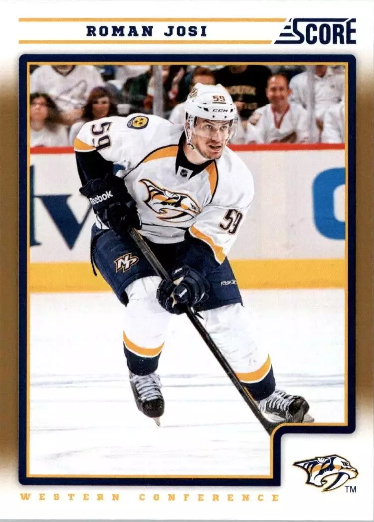 2012-13 Score Gold Rush #280 Roman Josi