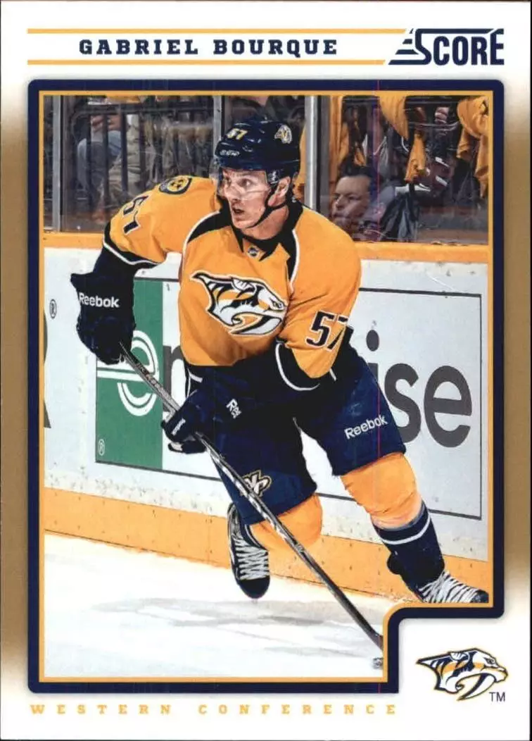 2012-13 Score Gold Rush #279 Gabriel Bourque