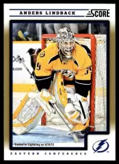 2012-13 Score Gold Rush #426 Anders Lindback