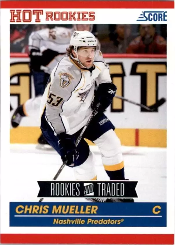 2010-11 Score #635 Chris Mueller RC