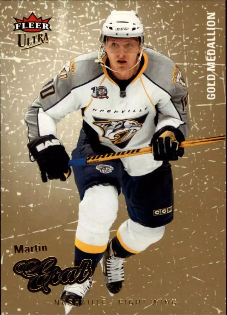 2008-09 Ultra Gold Medallion #173 Martin Erat