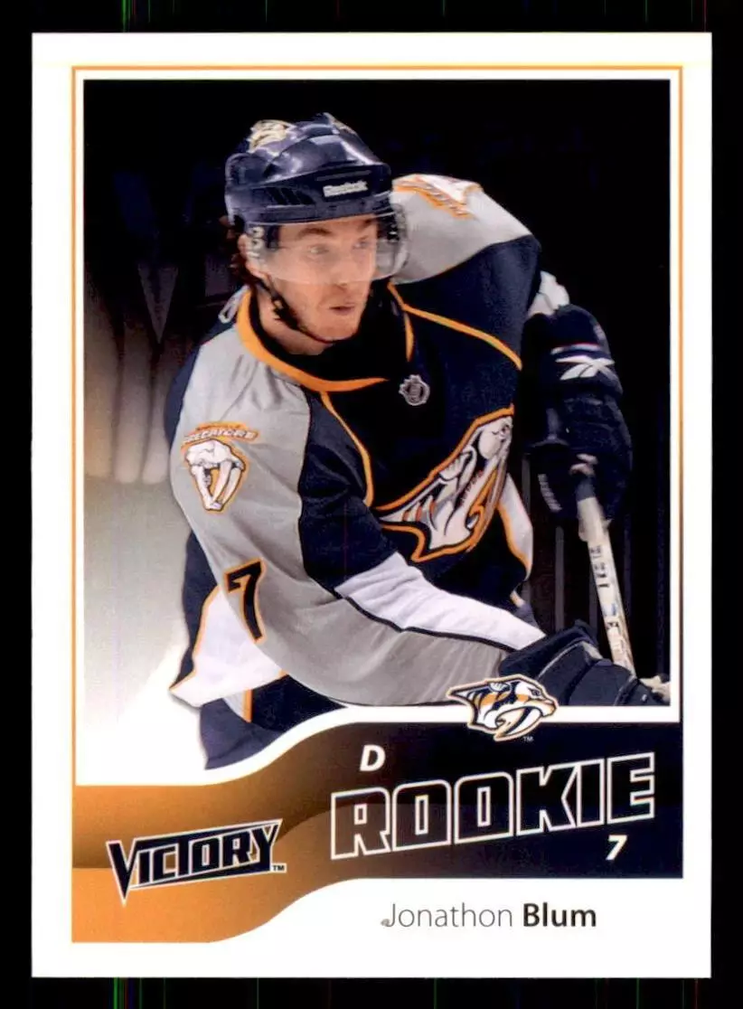 2011-12 Upper Deck Victory #222 Jonathon Blum RC