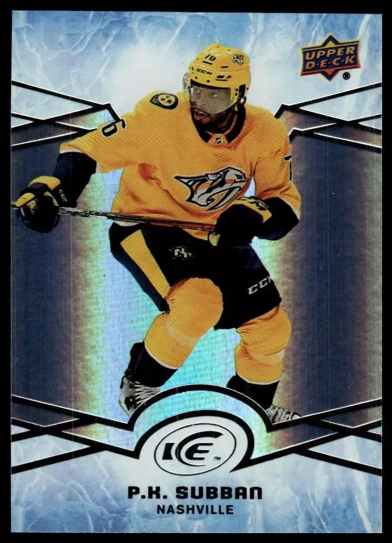 2018-19 Upper Deck Ice Green #27 P.K. Subban
