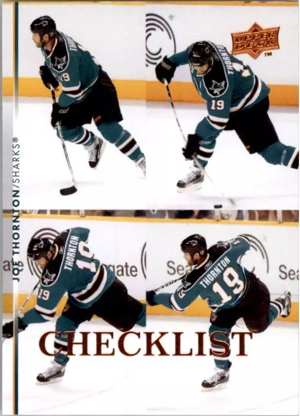 2007-08 Upper Deck #449 Joe Thornton