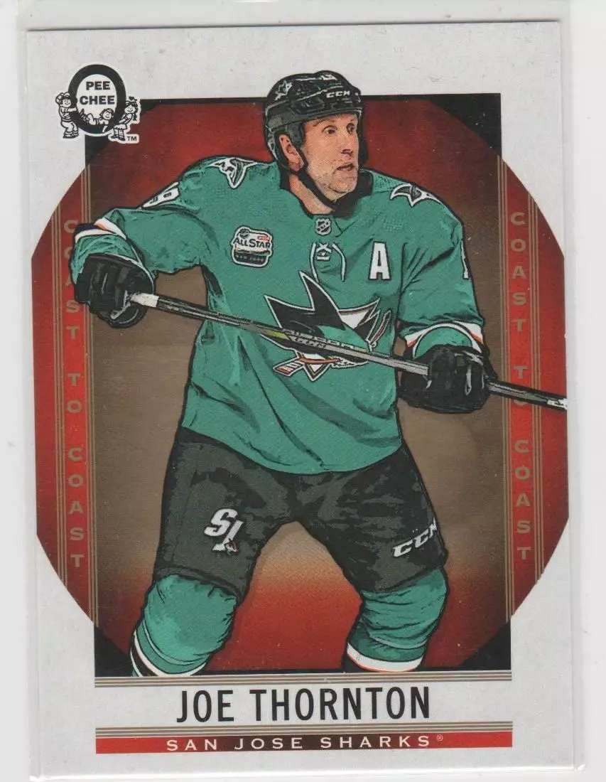 2018-19 O-Pee-Chee Coast to Coast #8 Joe Thornton