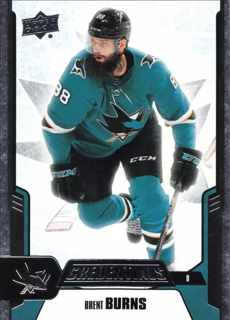 2019-20 Upper Deck Credentials #34 Brent Burns