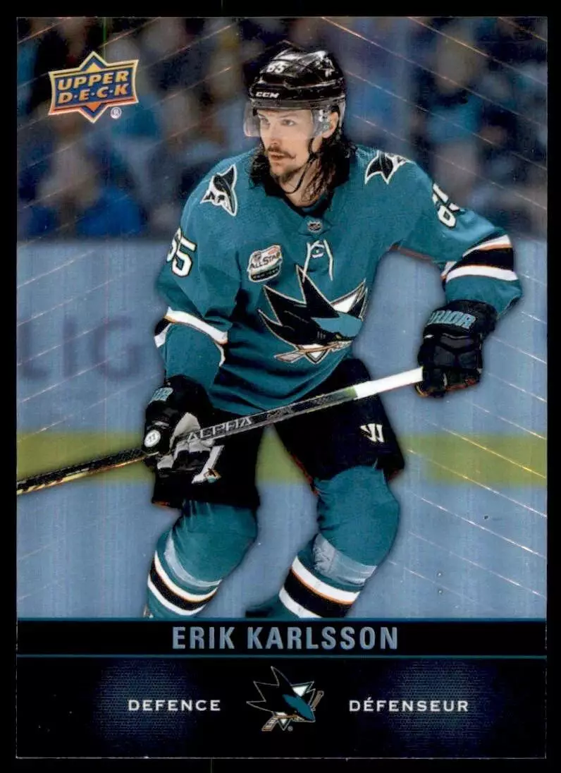 2019-20 Upper Deck Tim Hortons #65 Erik Karlsson