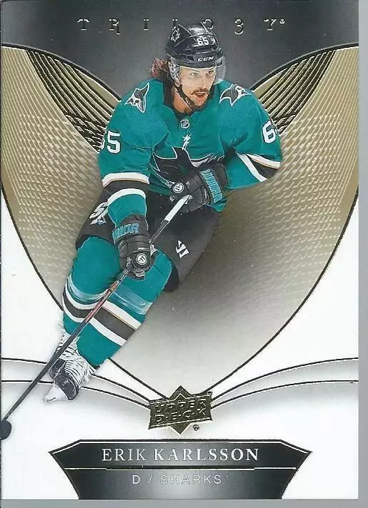 2018-19 Upper Deck Trilogy #11 Erik Karlsson