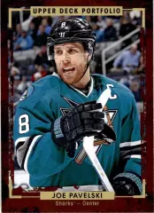 2015-16 Upper Deck Portfolio #122 Joe Pavelski