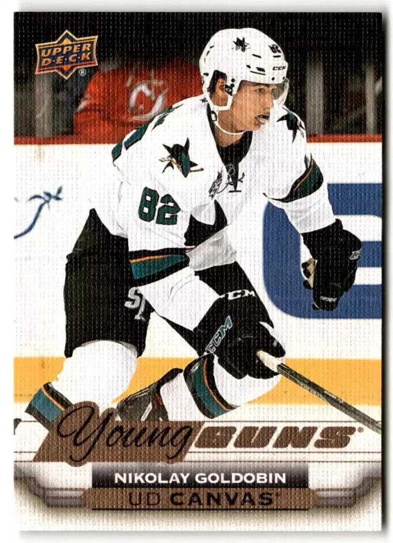 2015-16 Upper Deck Canvas #C238 Nikolay Goldobin YG