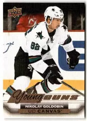 2015-16 Upper Deck Canvas #C238 Nikolay Goldobin YG