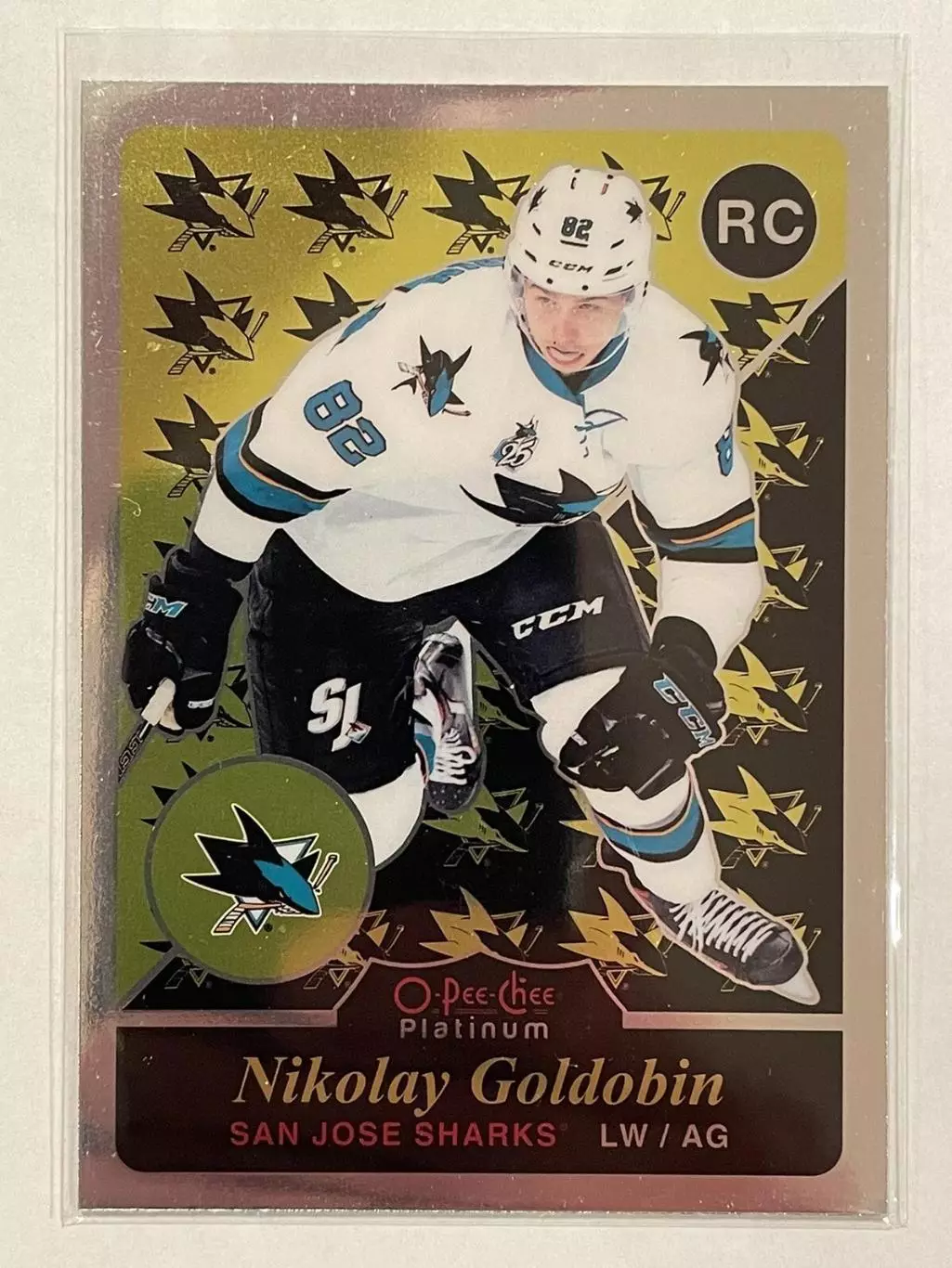 2015-16 O-Pee-Chee Platinum Retro #R93 Nikolay Goldobin