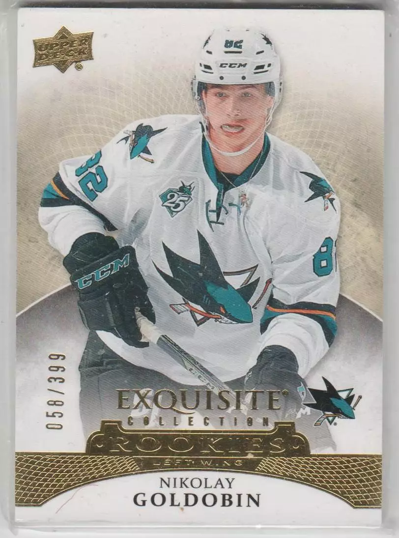 2015-16 Exquisite Collection #R16 Nikolay Goldobin RC 058\399