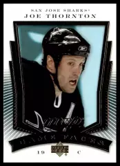 2007-08 Upper Deck MVP Game Faces #GF6 Joe Thornton