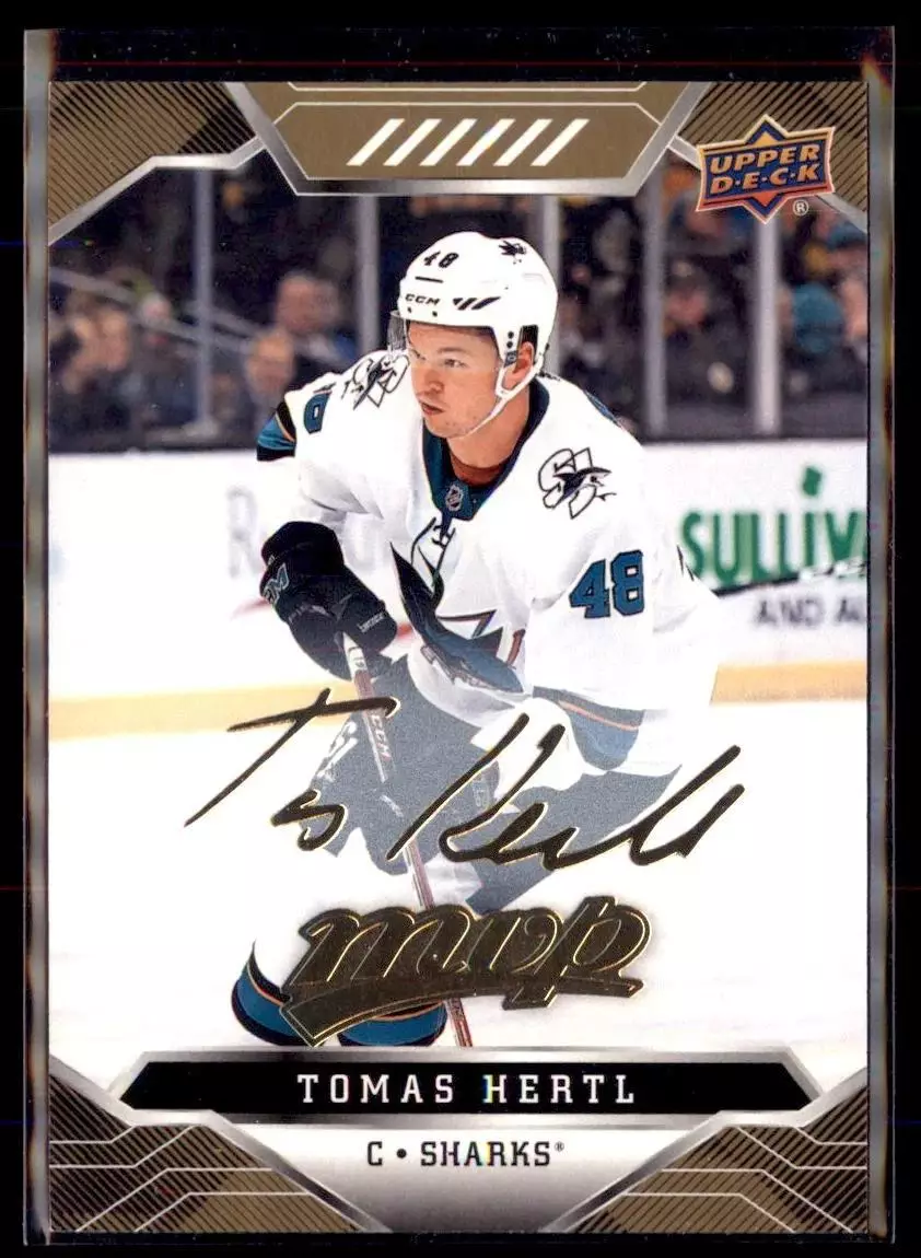 2019-20 Upper Deck MVP Gold Script #56 Tomas Hertl