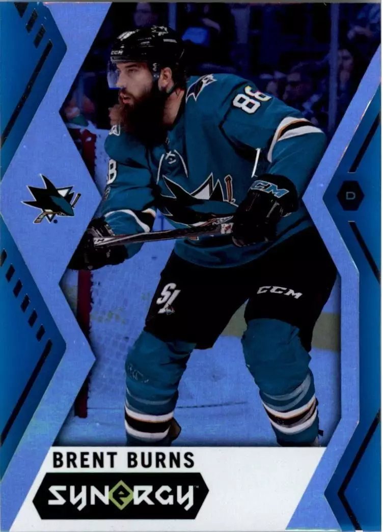 2017-18 Synergy Blue #34 Brent Burns